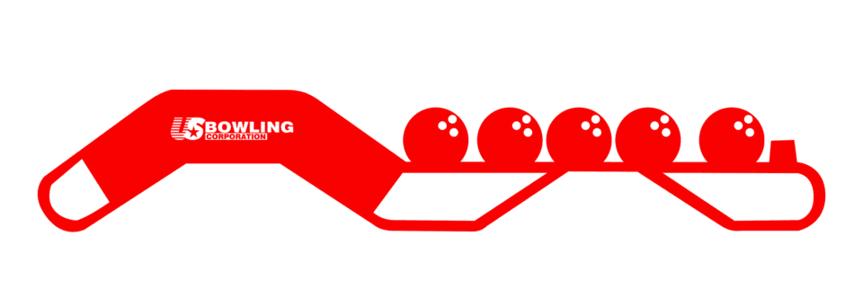 Ball Return Rack Bowling Ball Return System, Ball Rack & Hood - US Bowling Corporation