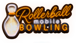 Rollerball Mobile Bowling Logo